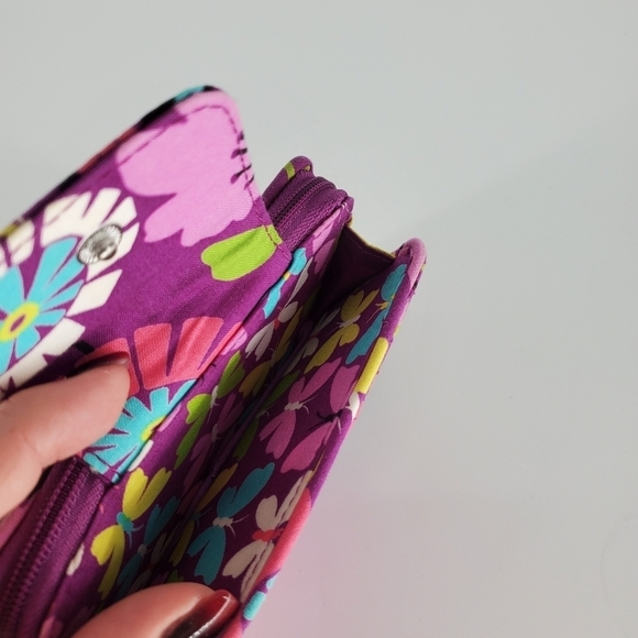 Vera Bradley flutterby wallet wristlet - Picture 3 of 4